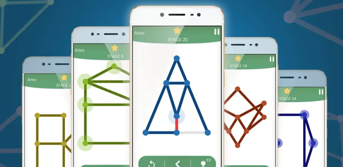 Portada de 1 Line: One Stroke Connect Puzzle