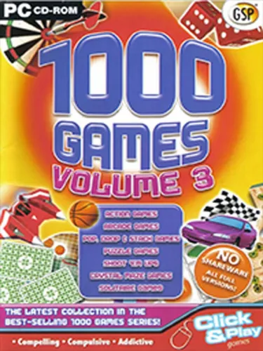 Portada de 1000 Games: Volume 3