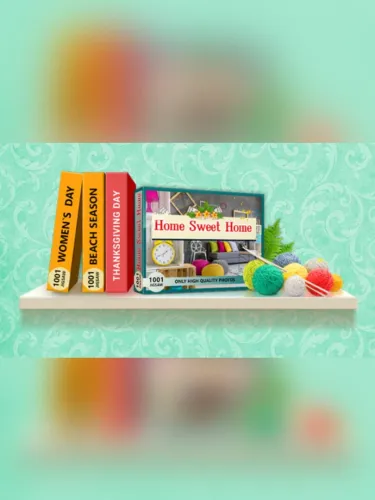 Portada de 1001 Jigsaw: Home Sweet Home