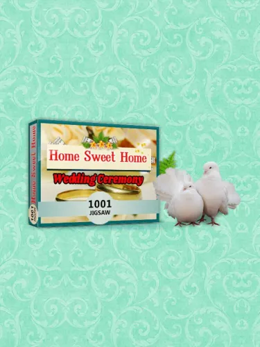 Portada de 1001 Jigsaw: Home Sweet Home – Wedding Ceremony