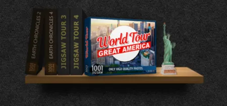 Portada de 1001 Jigsaw: World Tour – Great America