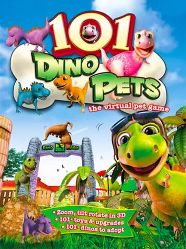 Portada de 101 Dino Pets: The Virtual Pet Game