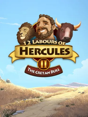Portada oficial del videojuego 12 Labours of Hercules II: The Cretan Bull