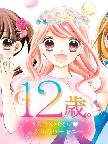 Portada oficial del videojuego 12-Sai: Torokeru Puzzle Futari no Harmony