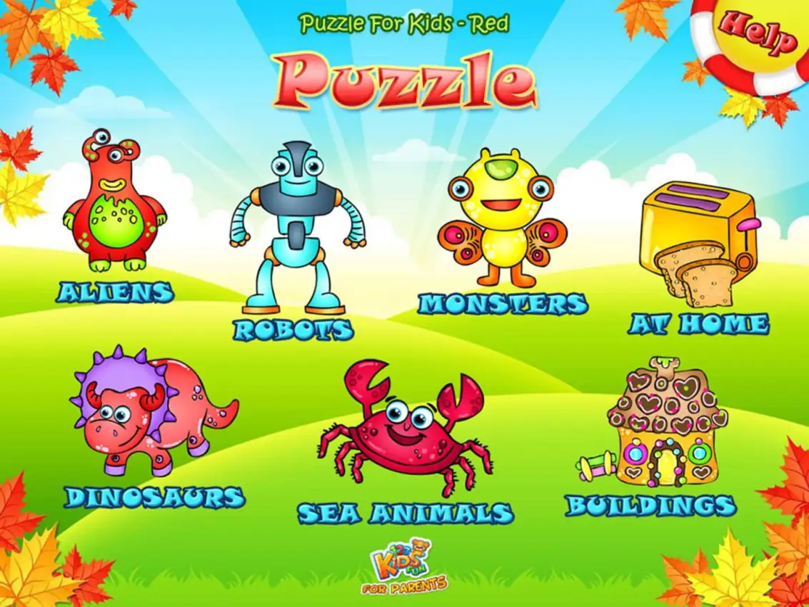 Portada de 123 Kids Fun Puzzle Red