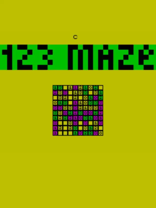 123 Maze