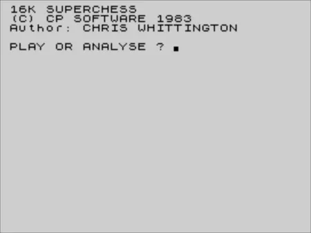 Portada de 16k Superchess