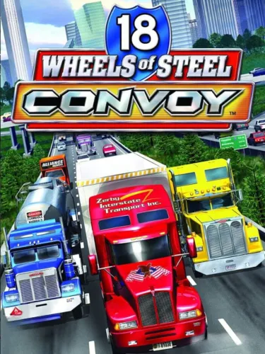Portada oficial del videojuego 18 Wheels of Steel: Convoy