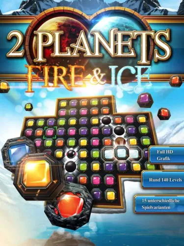 Portada de 2 Planets Fire and Ice