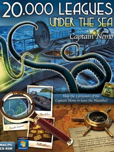 Portada de 20.000 Leagues Under the Sea: Captain Nemo