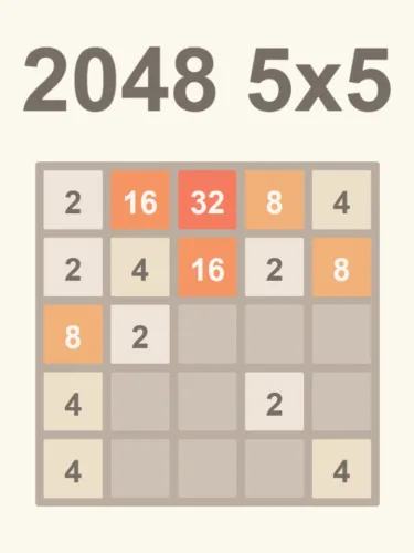 Portada de 2048 5×5