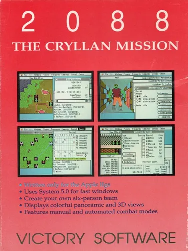 Portada de 2088: The Cryllan Mission