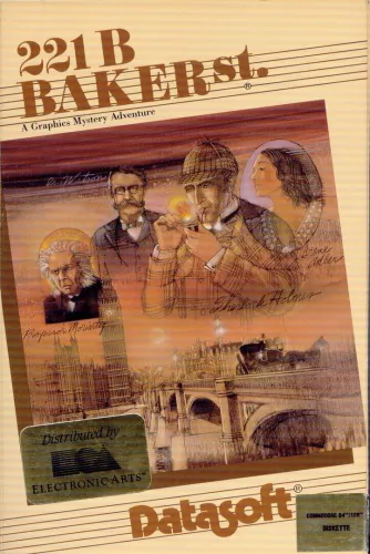 Portada oficial del videojuego 221B Baker Street