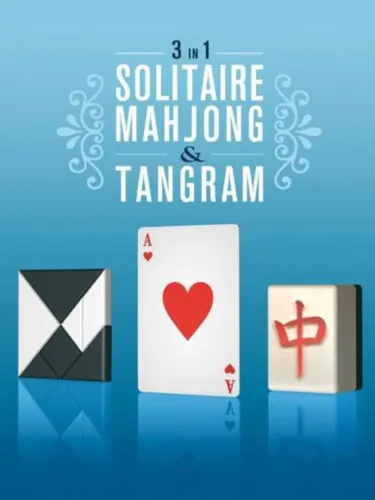 Portada de 3 in 1: Solitaire, Mahjong, & Tangram