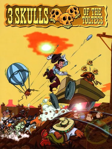 Portada de 3 Skulls of the Toltecs