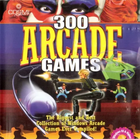 Portada de 300 Arcade Games