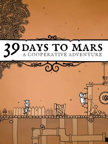Portada oficial del videojuego 39 Days to Mars