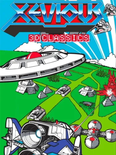 Portada de 3D Classics: Xevious