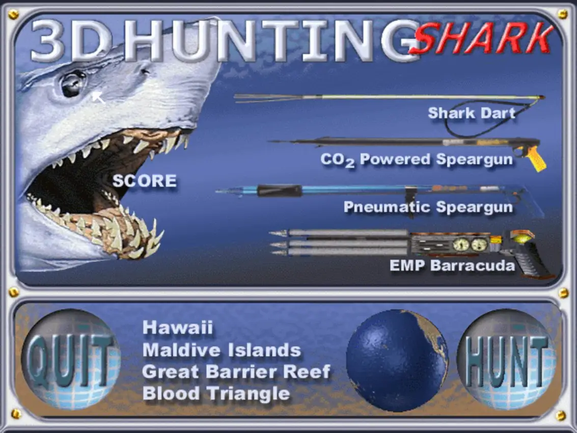 3D Hunting: Shark
