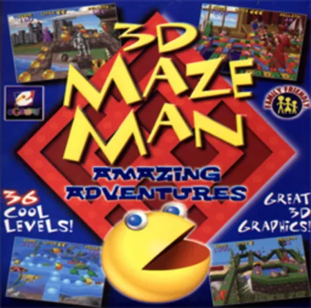 Portada de 3D Maze Man: Amazing Adventures