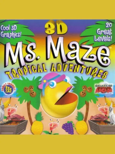 Portada de 3D Ms. Maze: Tropical Adventures