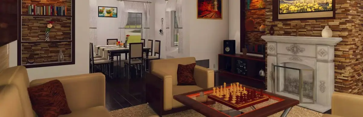 3D Puzzle: Modern House