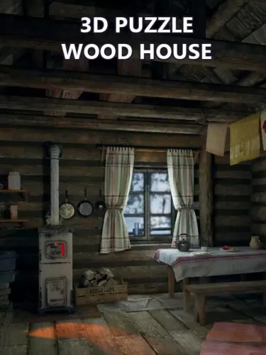 Portada de 3D Puzzle: Wood House