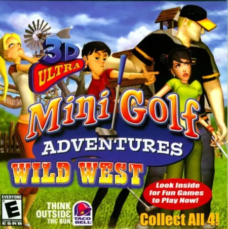 Portada de 3D Ultra Minigolf Adventures: Wild West