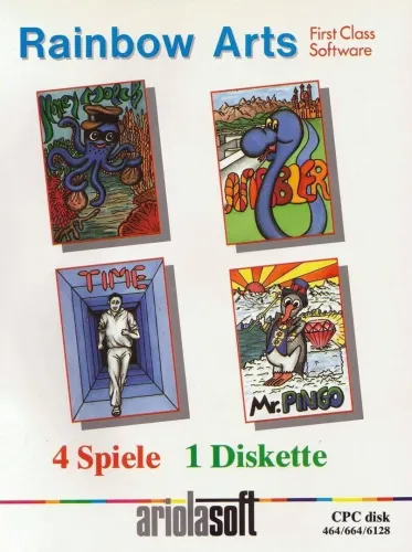 Portada de 4 Spiele 1 Diskette