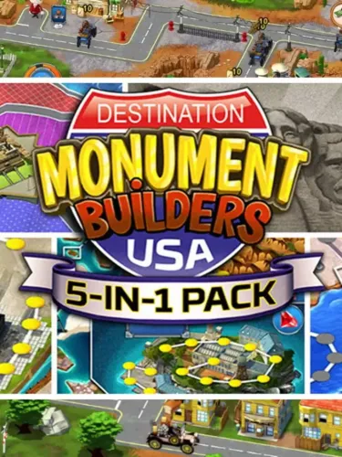 Portada de 5-in-1 Pack: Monument Builders – Destination USA