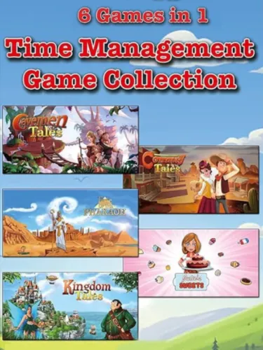 Portada de 6 in 1 Time Management Game Collection