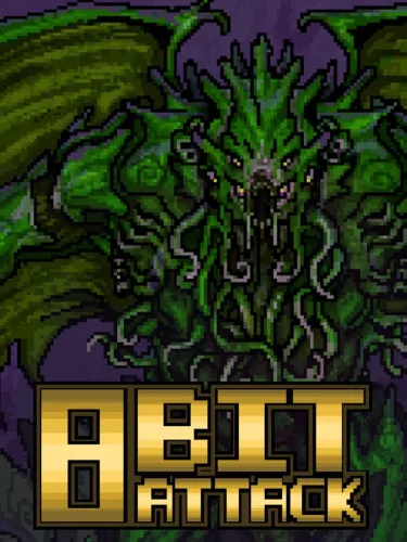 Portada de 8-Bit Attack