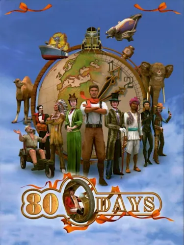 Portada de 80 Days