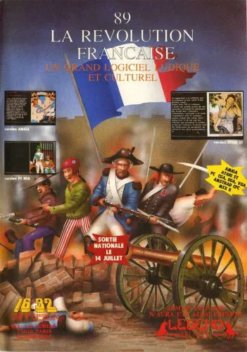 Portada de 89: La Revolution Francaise