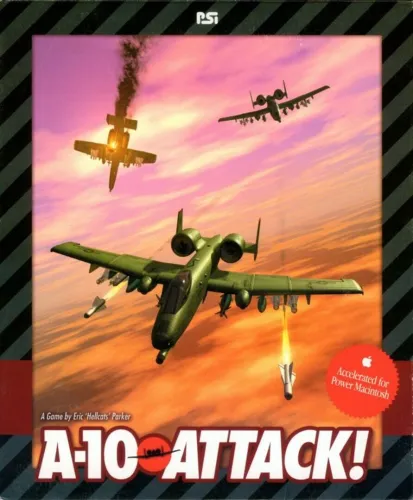 Portada de A-10 Attack!