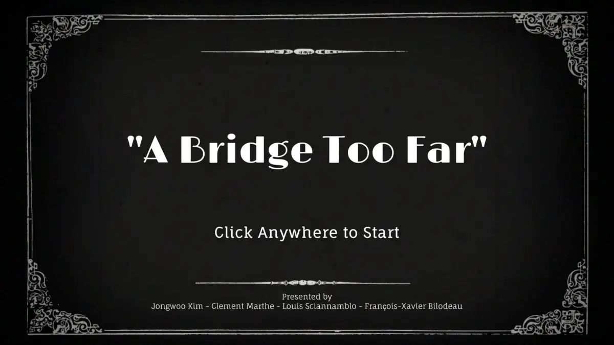 Portada de A Bridge Too Far
