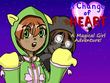 Portada de A Change of Heart: A Magical Girl Adventure