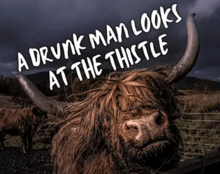 Portada de A Drunk Man Looks at the Thistle Decoded