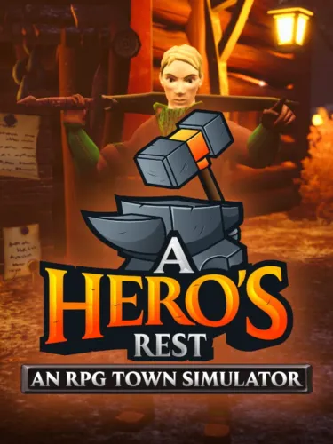 Portada de A Hero’s Rest: An RPG Town Simulator
