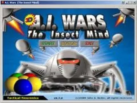 Portada de A.I. Wars: The Insect Mind