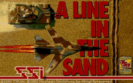 Portada de A Line in the Sand