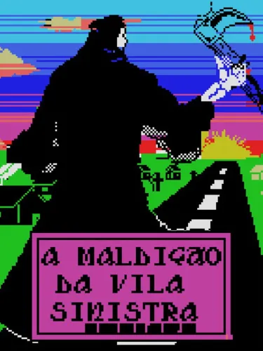 Portada de A Maldição da Vila Sinistra