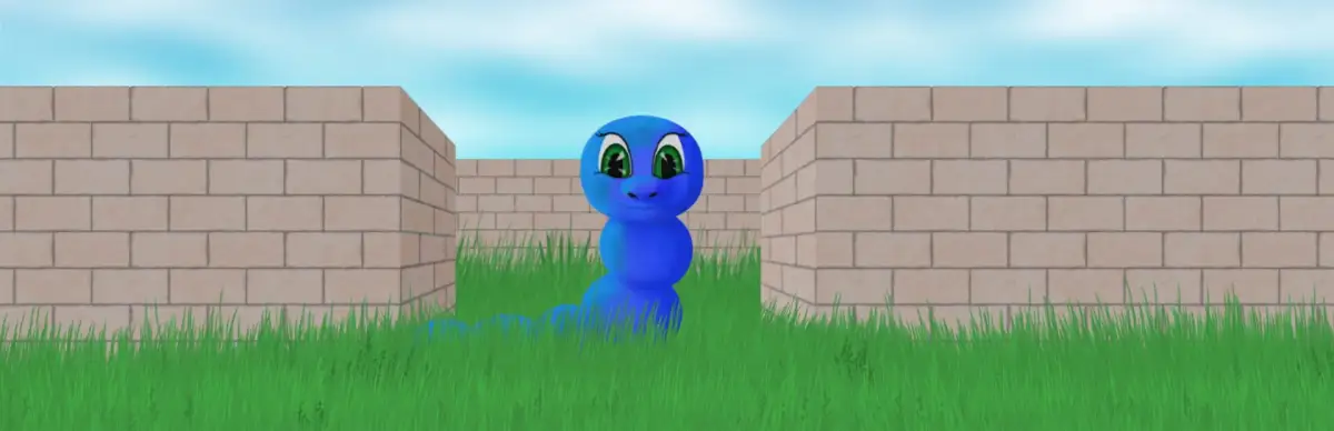 A Snake in a Maze