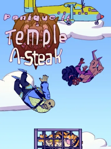 Portada de A Steak Temple Panic