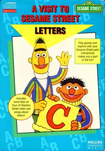 Portada de A Visit to Sesame Street: Letters