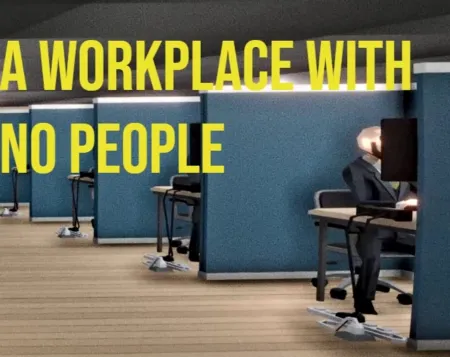 Portada de A Workplace With No People