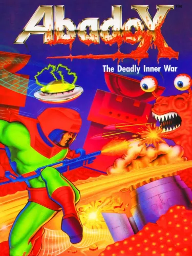 Portada de Abadox: The Deadly Inner War