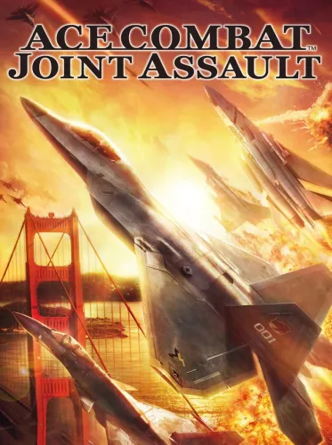 Portada oficial del videojuego Ace Combat: Joint Assault