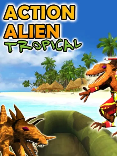 Portada de Action Alien: Tropical Mayhem
