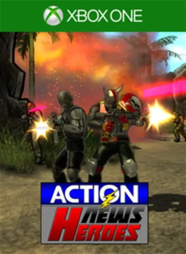 Portada de Action News Heroes